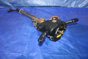 02-07 Subaru STI WRX Ver 9 OEM Right Hand Drive Steering Column W/ Key JDM EJ205 - Picture 1 of 11