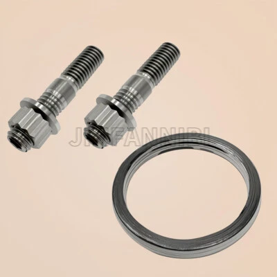 Комплект прокладок гаек шпилек цилиндров титанового коллектора для Yamaha Blaster 200 1988-2006 - Изображение 1 из 4