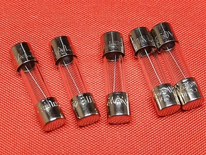 T1AL250V Slow Blow GLASS BODY 1AMP 250V Fuse 5mm x 20mm - Picture 1 of 4