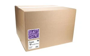 Essentials by Leisure Arts Crinkle Shred Box, Lavender, 10lbs Shredded Paper - Picture 1 of 1