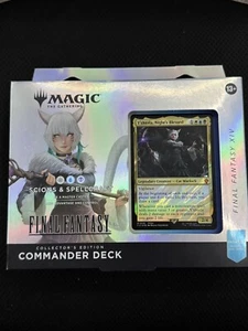 Mazo Magic Final Fantasy Collector’s Commander Scions & Spellcraft EN MANO - Imagen 1 de 2