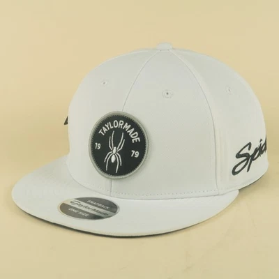 Gorra de golf Taylormade 2021 Spider Launch para hombre blanca con cierre a presión nueva Foto 1 de 4