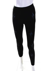 Leggings al tobillo Ultracor para mujer de tiro alto reflectantes con estampado gráfico negros talla XS - Imagen 1 de 5