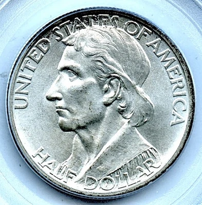 1935/34-D Boone Silver Commemorative, PCGS MS65 - Image 1 of 3