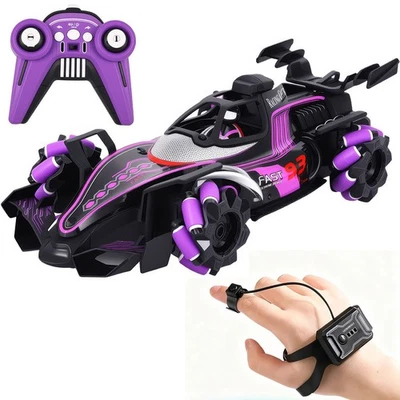 Ferngesteuertes Auto mit Handsteuerung,4WD RC Stunt Auto Twist Auto mit Licht - Bild 1 von 4