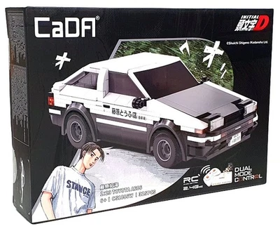 CaDA 1/20 Scale Brick Kit C51086W - RC Toyota AE86 Trueno 325 Pcs - White/Black - Image 1 of 4