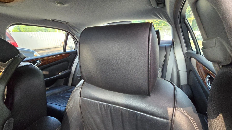 2004 05 06 07 08 2009 JAGUAR VANDEN PLAS XJR XJ8 XJ8L ENCOSTO DE CABEÇA BANCO DIANTEIRO PRETO - Imagem 1 de 1