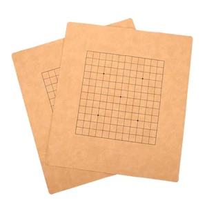 Tablero de ajedrez plegable de viaje de 2 piezas Juego de tablas chinas Juego Familiar - Imagen 1 de 12