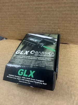 Mira láser verde eléctrica Barska Compact GLX 5mw para pistola con riel de montaje AU11408 Foto 1 de 4