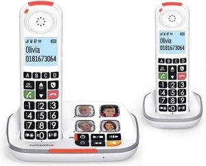 Swissvoice Xtra 2355 Duo Senioren Telefon Festnetz Rentner Telefon - Bild 1 von 4