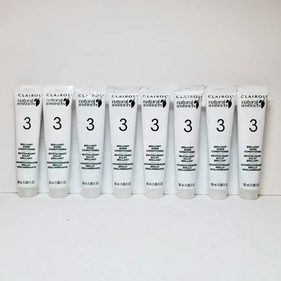 Clairol Natural Instincts 3 Brilliant Shine Conditioner (1.85 oz, 55mL) Lot of 8 - Image 1 of 3