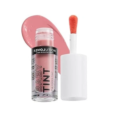 Relove by Revolution Baby Tint Lip & Cheek Tint- Rose Brown Pink | 2-in-1 Lightw - Image 1 of 4