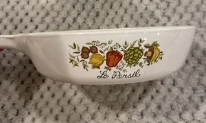 Corning Ware Spice of Life Le Persil 6 1/2" Skillet Pan  Vintage - Picture 1 of 6