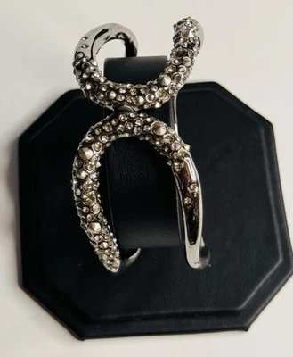 Brazalete cruzado incrustado Alexis Bittar Miss Havisham Foto 1 de 4