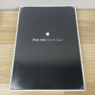Genuine Apple IPad Mini 4/ 5TH Gen Smart Case Leather Cover Charcoal Grey New - Image 1 of 4