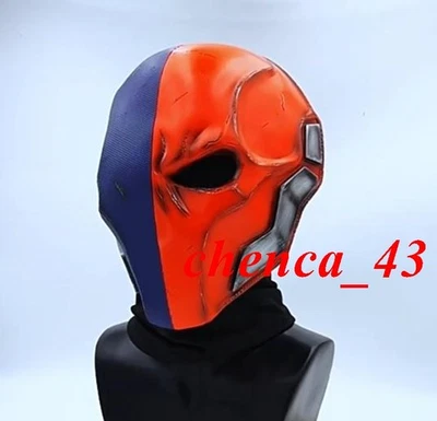 Высококачественная резиновая маска Deathstroke Slade Wilson Justice League косплей шлемы - Изображение 1 из 4