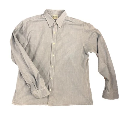 RRL Ralph Lauren Chambray Indigo Para hombres Ropa de Trabajo Grande Azul Denim Doble RL Foto 1 de 4