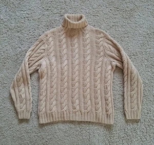 Polo Ralph Lauren Damen Wolle Leinen Rollkragen Pullover Gr M 40 42  - Bild 1 von 5