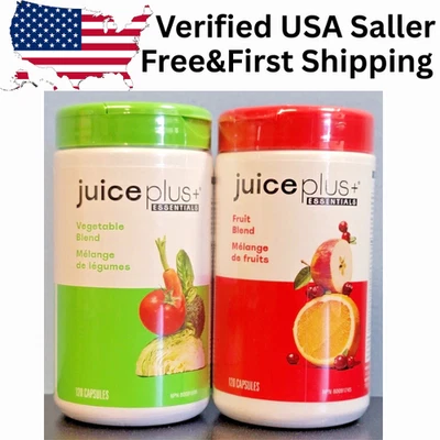 Juice Plus+ - USA - Blended Fruit & Veg Juice Powders(120 ea/240 Caps) - 10/26! - Image 1 of 3