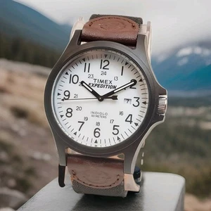 Timex EXPEDITION ACADIA INDIGLO TW4B08200 WR 50M MEN'S WATCH NEW BATTERY - Picture 1 of 10