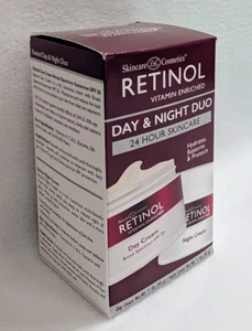 Skincare LdeL Cosmetics Retinol Day And Night Cream Duo 1.0 oz ea 24 Hr Skincare - Picture 1 of 6