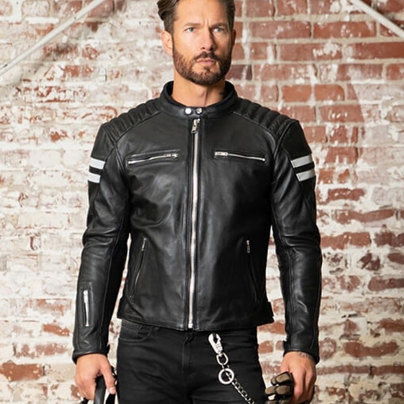 Viking Leather Outer Shell Coats, Jackets & Vests for Men