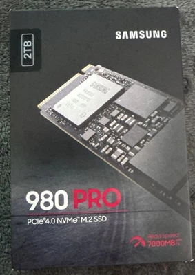 Nuevo SSD Interno Samsung 980 PRO 2TB PCIe 4.0 NVMe M.2 SSD Nuevo - Imagen 1 de 4