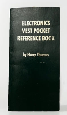 Vintage Electronics Vest Pocket Reference Book by Harry Thomas 1969 - Image 1 of 4