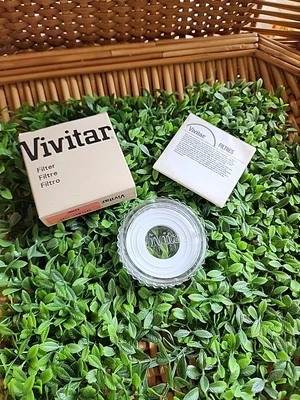 Vintage Vivitar 49 mm Skylight 1A  Screw-In Filter For Camera - Image 1 of 4