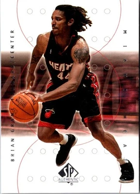 2001 Upper Deck Hardcourt Brian Grant #43 Miami Heat Basketball Card - Image 1 of 2
