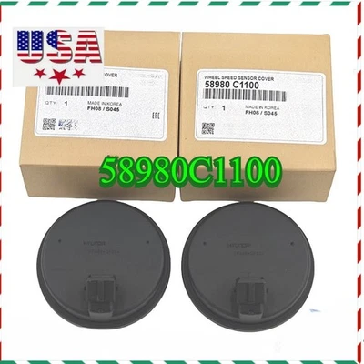 58980C1100 OEM 2 ABS Speed Sensor Rear Left & Right For Hyundai Tucson 2016-2021 - Image 1 of 4