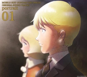 Mobile Suit Gundam THE ORIGIN ORIGINAL SOUND TRACKS "portrait 01" Japan OST CD - Picture 1 of 1