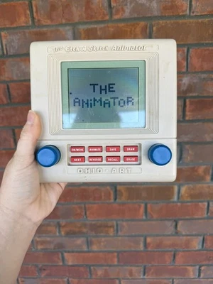 The Etch-A-Sketch Animator 1986 Ohio Art Company de colección, probado funcionando Foto 1 de 3