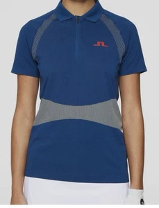 J.Lindeberg Damen Alizee nahtloses Polo neu mit Etikett Größe Small Team USA - Bild 1 von 14