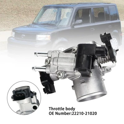 Cuerpo del acelerador 22210-21020 para 2004-2006 Scion XA XB 2000-2005 ECHO MT AT Foto 1 de 4