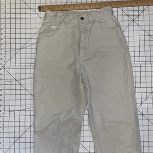 Vintage 90s Lee High Waist Mom Cream Jeans   - Bild 1 von 4