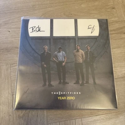 The Spitfires Year Zero Vinyl LP Yellow Signed Very Rare - Image 1 of 2
