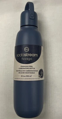 NEW SodaStream Fizz&Go - Stainless Steel Carbonating Bottle - FREE SHIPPING! - Image 1 of 4