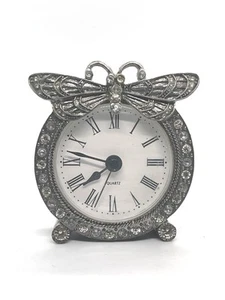Quartz DM-6002 Shontek Butterfly Battery Clock. Great Working Condition - Picture 1 of 6