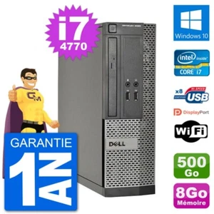 PC Dell Optiplex 3020 SFF i7-4770 RAM 8Go Festplatte 500Go Windows 10 Wifi - Bild 1 von 3