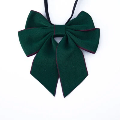 Mujeres Niña Sólida Pre-atada Pajarita Boda Fiesta Esmoquin Escuela Pajarita Foto 1 de 4