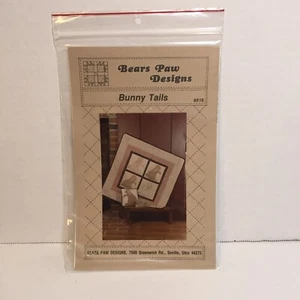 Bunny Tails Quilt Pattern 28" x 28" Bears Paw Designs - Picture 1 of 3