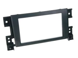 Suzuki Grand Vitara JT Car Radio Panel Installation Frame Double Din 2-DIN Black - Picture 1 of 1