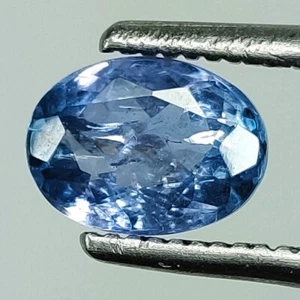 0.99CTS NATURAL PURPLE BLUE OVAL SHAPE TANZANITE LOOSE GEMSTONE TANZANIA M370 - Imagen 1 de 4
