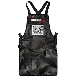 Barber Apron,Salon Apron,Haircut apron,Black apron,Professional Barber Apron - Picture 1 of 3