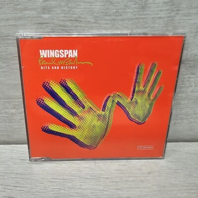 UK CD PROMO SAMPLER WINGSPAN (PAUL McCARTNEY) (THE BEATLES) HITS & HISTORY Rare - Image 1 of 4