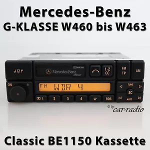 Original Mercedes Classic BE1150 Becker Radio W460 bis W463 G-Klasse Autoradio - Bild 1 von 11