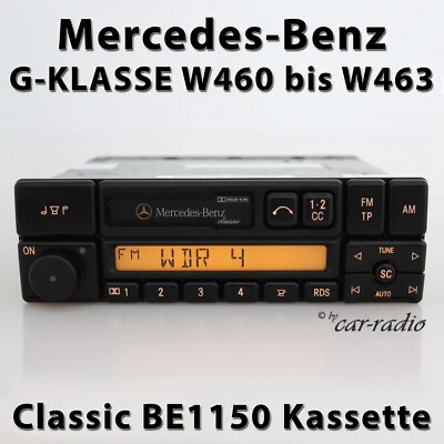 Original Mercedes Classic BE1150 Becker Radio W460 bis W463 G-Klasse Autoradio - Bild 1 von 4