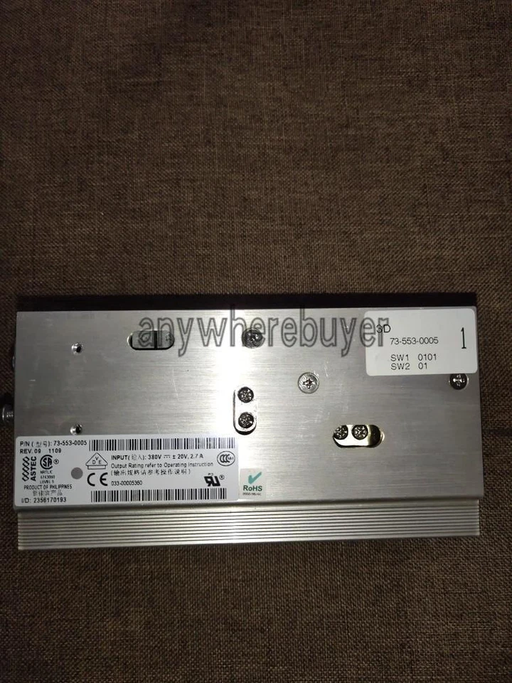 ONE ASTEC 73-553-0005 3.3V USED - Image 1 of 1