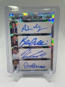 ENTOURAGE (FERRERA, GRENIER, CONNOLLY) 2024 LEAF METAL POP CENTURY QUAD AUTO 1/1 - Picture 1 of 1